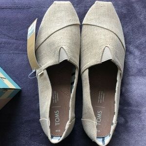 New Toms Classics Unbleached Heritage Canvas Shoe